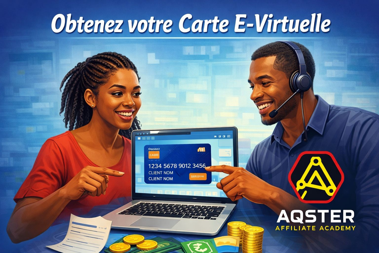 Obtenez votre carte virtuelle